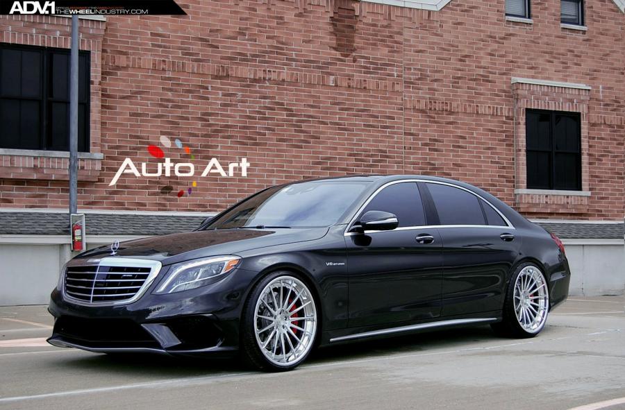 Mercedes-AMG S63 by The Auto Art on ADV.1 Wheels (ADV15 Track Spec CS) '2015